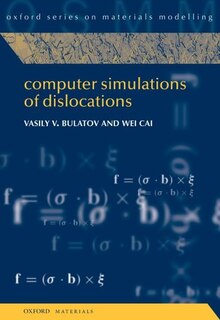 Couverture_Computer Simulations Of Dislocations