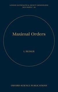 Couverture_Maximal Orders