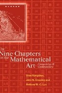 Front cover_The Nine Chapters on the Mathematical Art