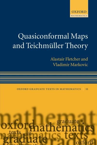 Front cover_Quasiconformal Maps and Teichmüller Theory