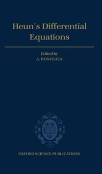 Front cover_Heun's Differential Equations