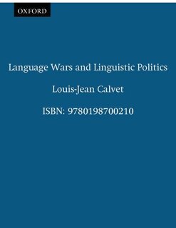 Front cover_Language Wars and Linguistic Politics