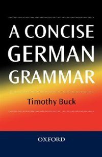 Couverture_A Concise German Grammar