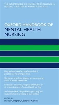 Front cover_Oxford Handbook of Mental Health Nursing