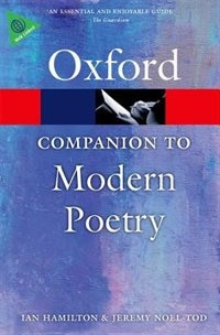 Front cover_The Oxford Companion to Modern Poetry in English