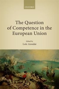 Front cover_The Question of Competence in the European Union