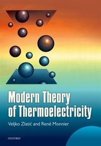 Front cover_Modern Theory of Thermoelectricity