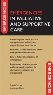 Couverture_Emergencies in Palliative and Supportive Care