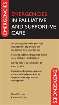 Couverture_Emergencies in Palliative and Supportive Care
