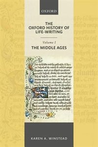 Couverture_The Oxford History of Life-Writing: Volume 1. The Middle Ages