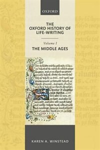 Couverture_The Oxford History of Life-Writing: Volume 1. The Middle Ages