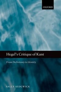 Front cover_Hegel's Critique of Kant