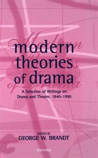 Couverture_Modern Theories of Drama