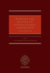 Couverture_Redfern and Hunter on International Arbitration