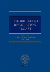 Couverture_The Brussels I Regulation Recast