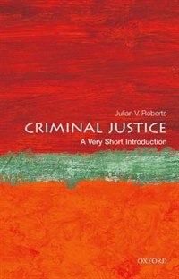 Front cover_Criminal Justice: A Very Short Introduction