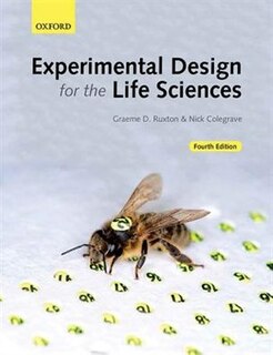 Couverture_Experimental Design for the Life Sciences