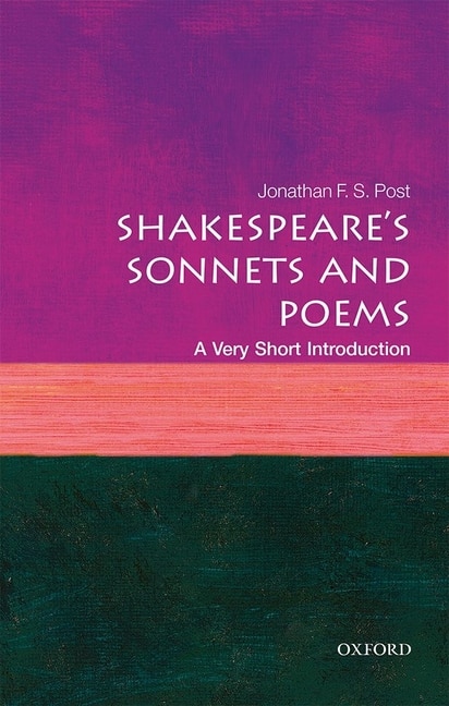 Couverture_Shakespeare's Sonnets and Poems: A Very Short Introduction