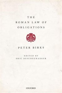 Couverture_The Roman Law of Obligations
