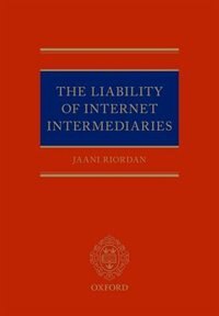 Front cover_The Liability of Internet Intermediaries