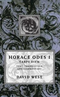 Front cover_Horace: Odes I: Carpe Diem
