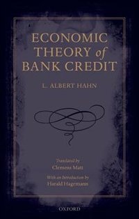 Couverture_Economic Theory of Bank Credit