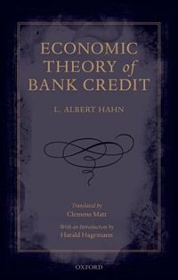 Couverture_Economic Theory of Bank Credit