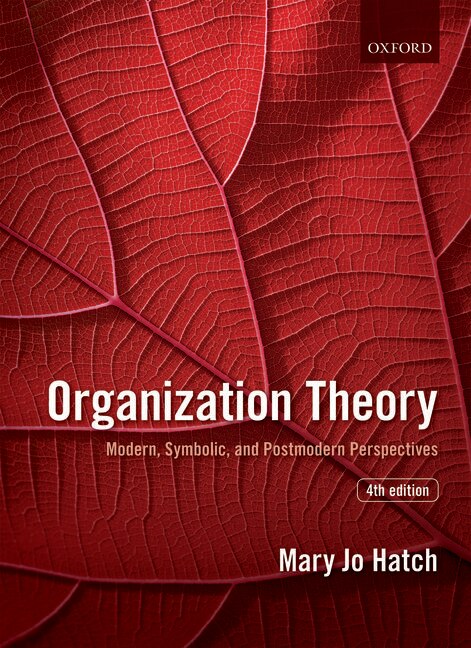 Front cover_Organization Theory