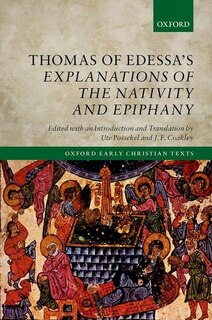 Couverture_Thomas of Edessa's Explanations of the Nativity and Epiphany