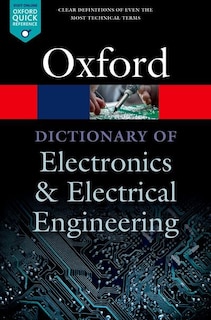 Front cover_A Dictionary of Electronics and Electrical Engineering