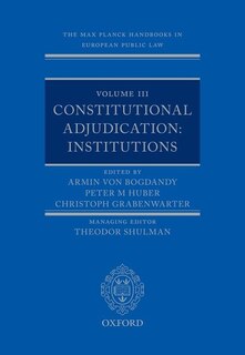 Front cover_The Max Planck Handbooks in European Public Law