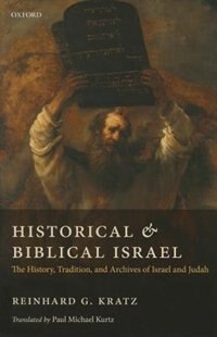 Front cover_Historical and Biblical Israel