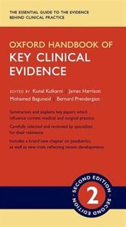 Couverture_Oxford Handbook of Key Clinical Evidence