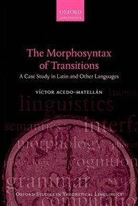 Front cover_The Morphosyntax of Transitions