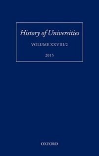 Front cover_History of Universities