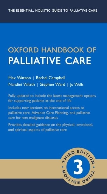 Couverture_Oxford Handbook of Palliative Care