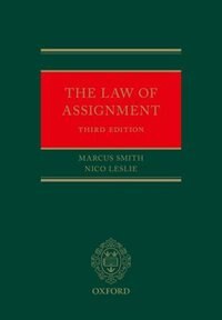 Couverture_The Law of Assignment