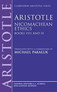 Couverture_Aristotle: Nicomachean Ethics, Books VIII and IX