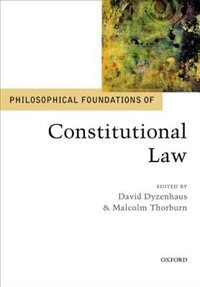 Couverture_Philosophical Foundations of Constitutional Law