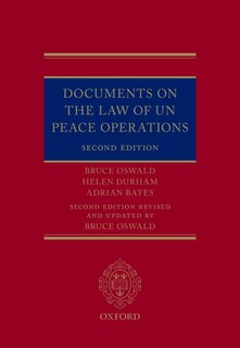 Front cover_Documents On The Law Of Un Peace Operations