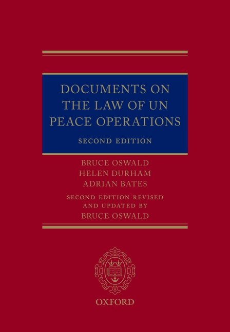 Front cover_Documents On The Law Of Un Peace Operations
