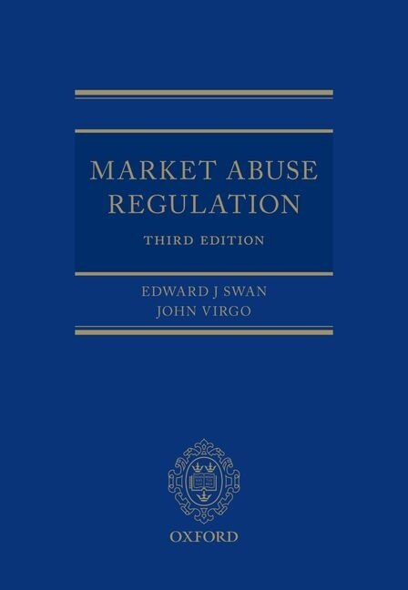 Couverture_Market Abuse Regulation