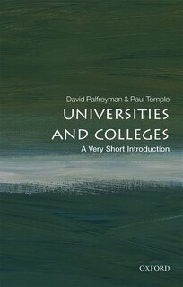 Front cover_Universities and Colleges: A Very Short Introduction