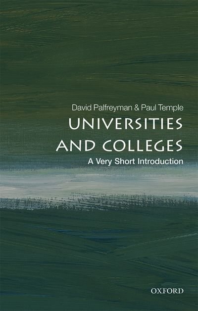 Front cover_Universities and Colleges: A Very Short Introduction