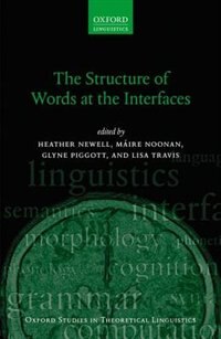 Front cover_The Structure of Words at the Interfaces