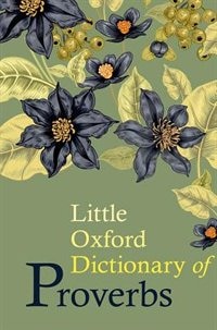 Couverture_Little Oxford Dictionary of Proverbs