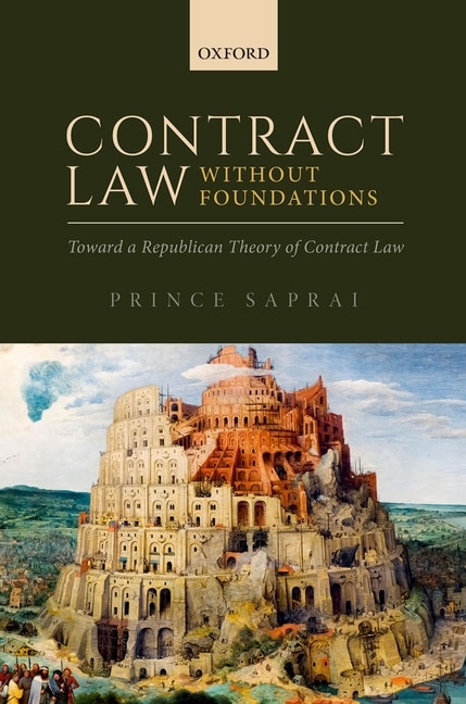 Front cover_Contract Law Without Foundations