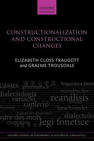 Front cover_Constructionalization and Constructional Changes