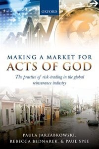 Couverture_Making a Market for Acts of God