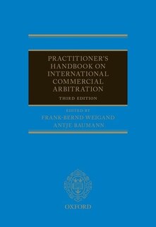 Front cover_Practitioner's Handbook On International Commercial Arbitration